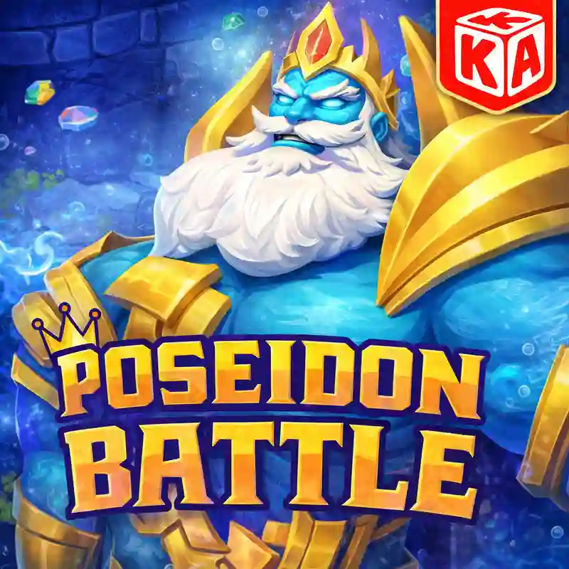 Poseidon Battle slot game interface at casino plus ph